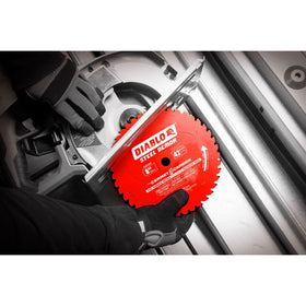 Diablo Steel Demon Cermet II, 5-8 arbor, versatile for cordless or corded saws.