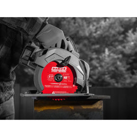 Diablo Steel Demon Cermet II blade in action cutting metal with burr-free results