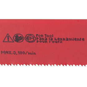 Diablo Steel Demon blades reduce heat buildup for smoother metal cuts.