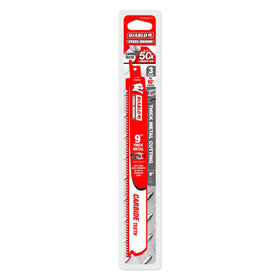 Diablo Steel Demon blades with oversized body reduce vibration for straighter cuts