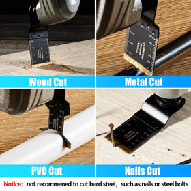 Diagtree locking blade system provides vibration-free precision during cuts