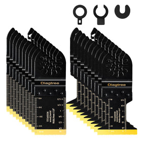 Diagtree titanium oscillating blade 1-3/8 inch cuts metal efficiently with heat resistance