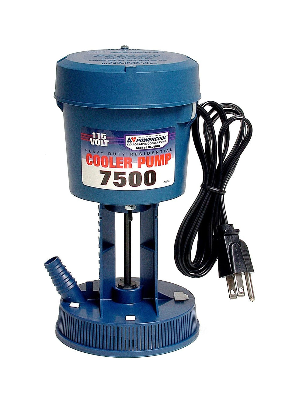 Dial 40867 motor housing with built-in pump screen for debris control