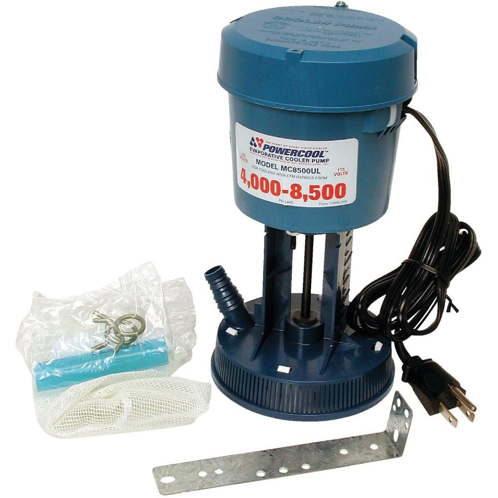 Dial MC8500UL evaporative pump delivers high-efficiency cooling with overload protection.