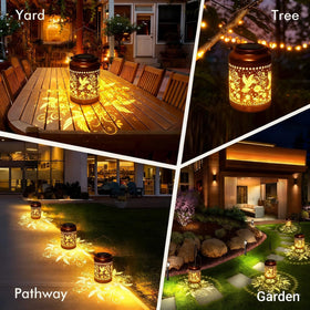 Dialan's hummingbird solar light enhances garden paths with soft illumination.