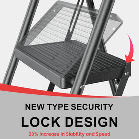 DiamondForge 2-step stool for kitchen tasks and reaching cabinets.