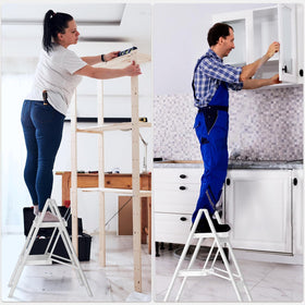 DiamondForge 330 lb capacity ladder for adult tasks
