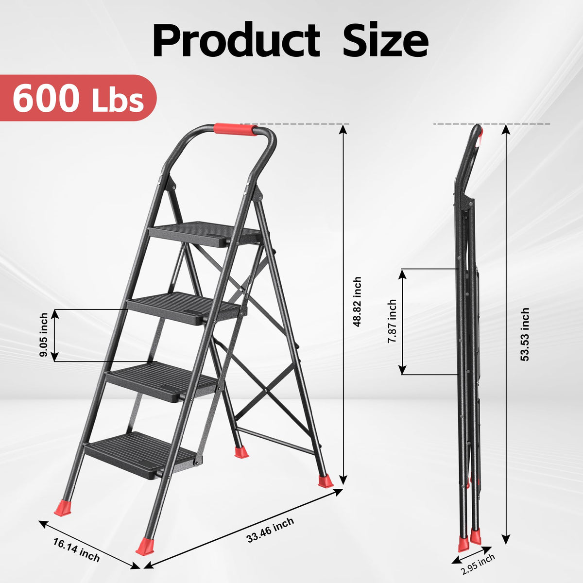 DIAMONDFORGE foldable design doubles as a plant stand when idle.
