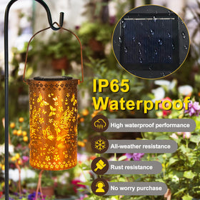 DIBIEECN outdoor decor lantern for porch and patio illumination