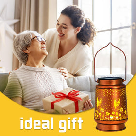 DIBIEECN hummingbird solar lantern delivers energy-efficient LED glow for evenings.