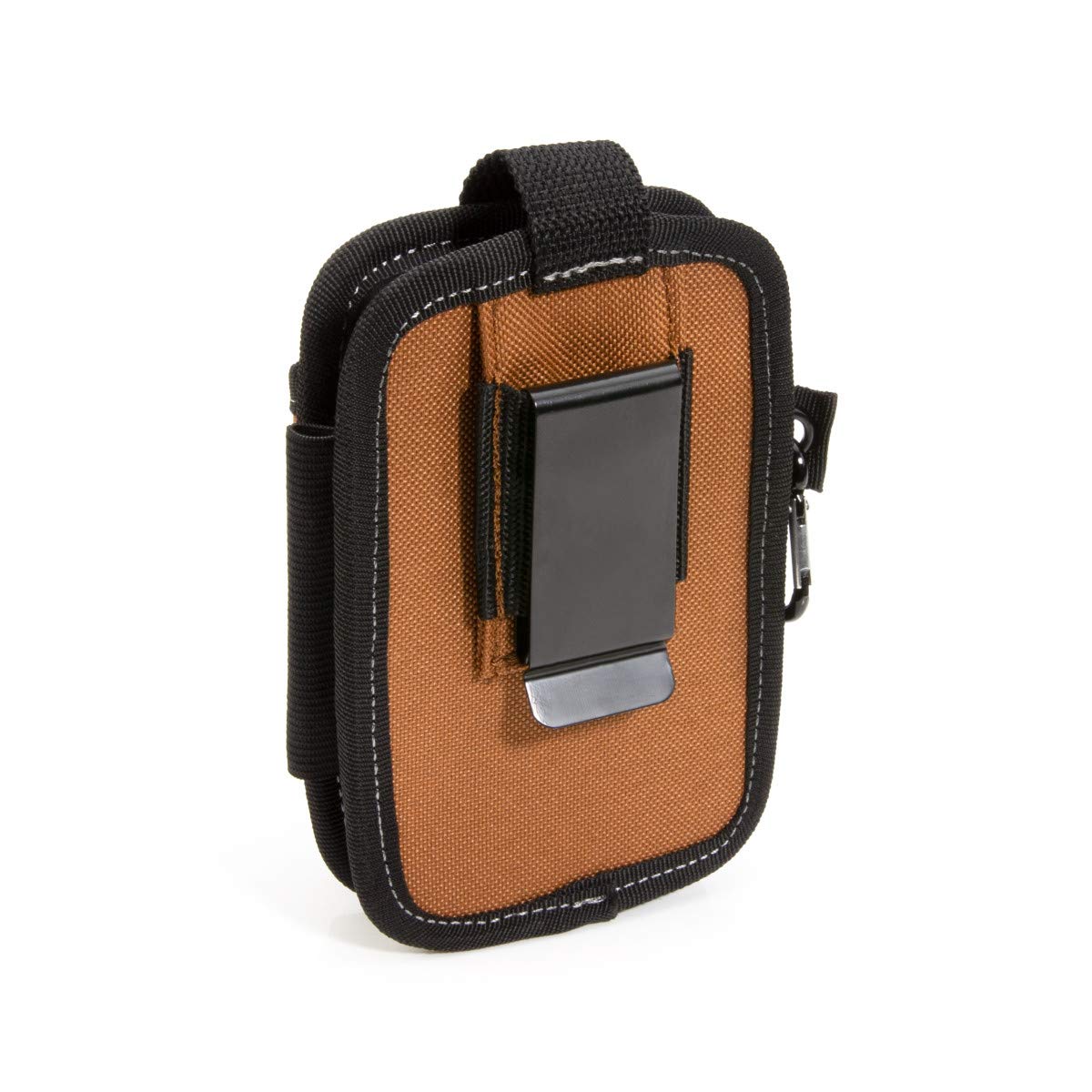 Dickies 2-Compartment Phone Pouch carabiner for quick-clip key storage.