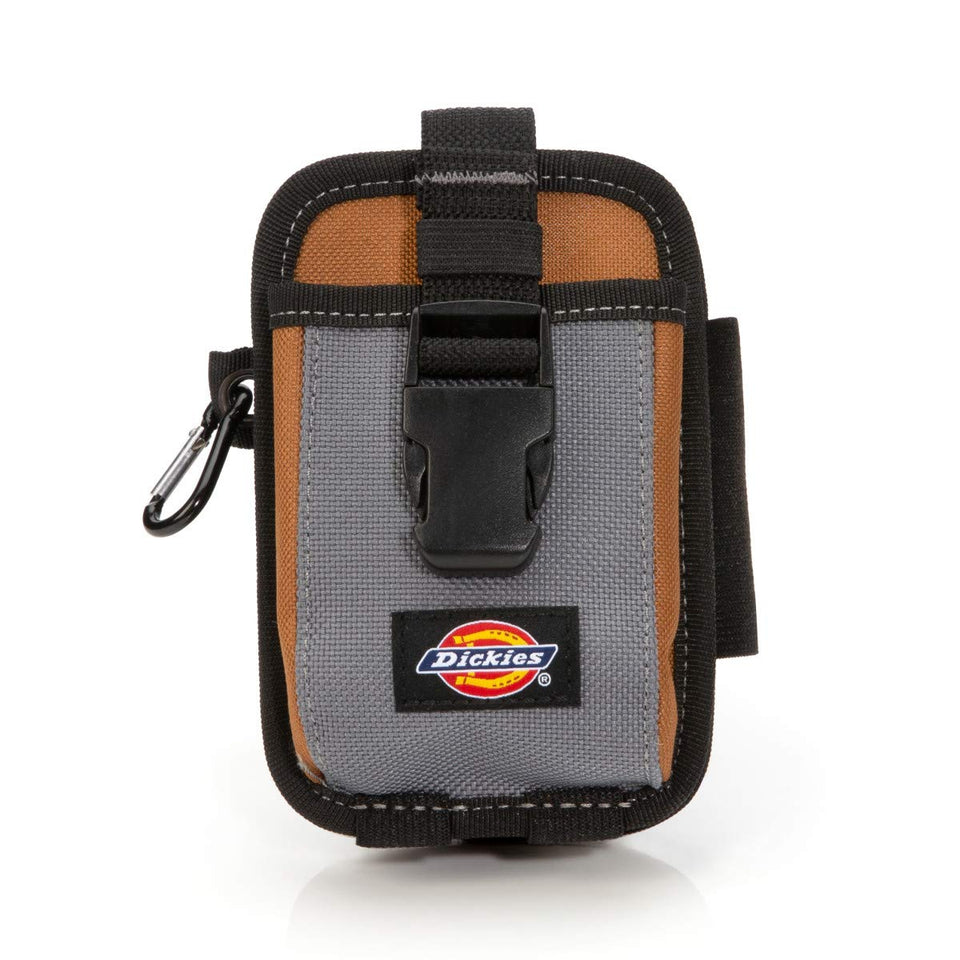 Dickies 2-Compartment Phone Pouch main pocket for large phones with protection.