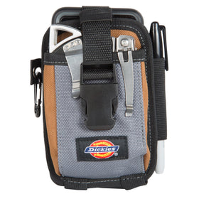 Dickies 2-Compartment Phone Pouch padded main compartment protects your device.