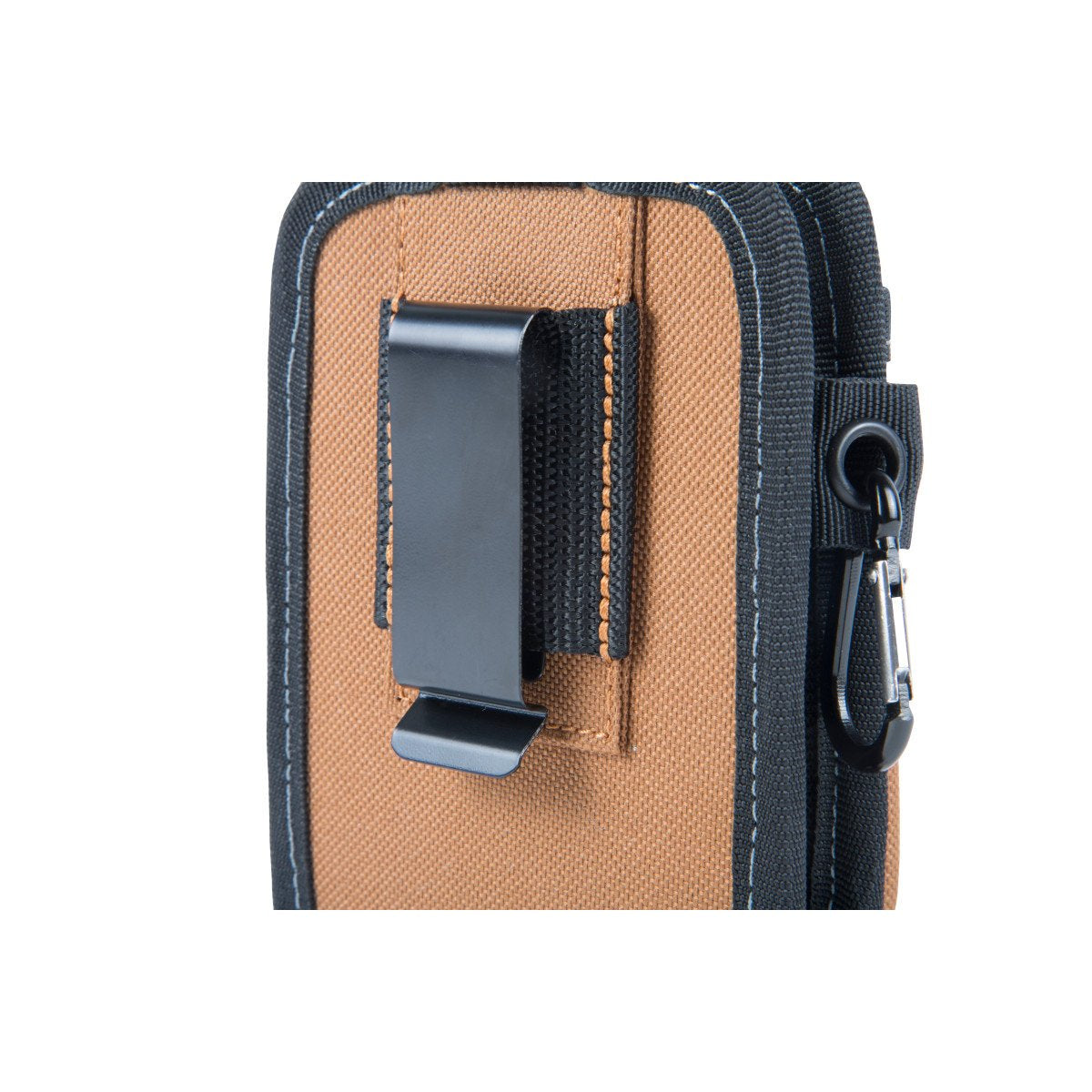 Dickies 2-Compartment Phone Pouch second pocket for small tools.