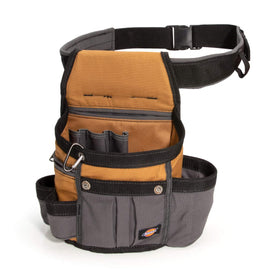 Dickies 8-Pocket Padded Tool Belt main compartment keeps bulky tools within reach.