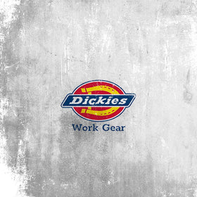 Dickies durable polyester-blend material demonstration of long-lasting build.