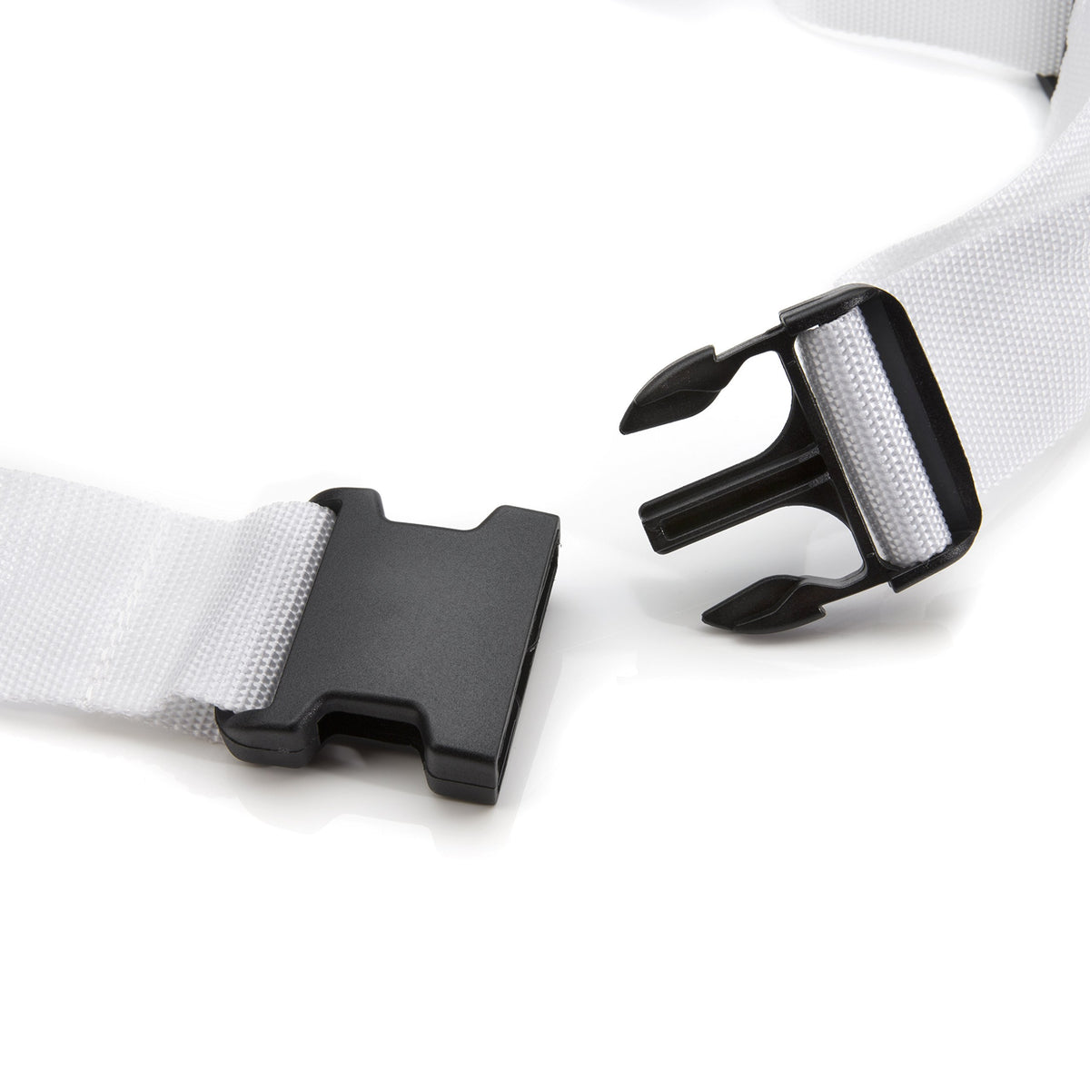 Dickies web belt buckle closeup highlighting durable, high-impact hardware.