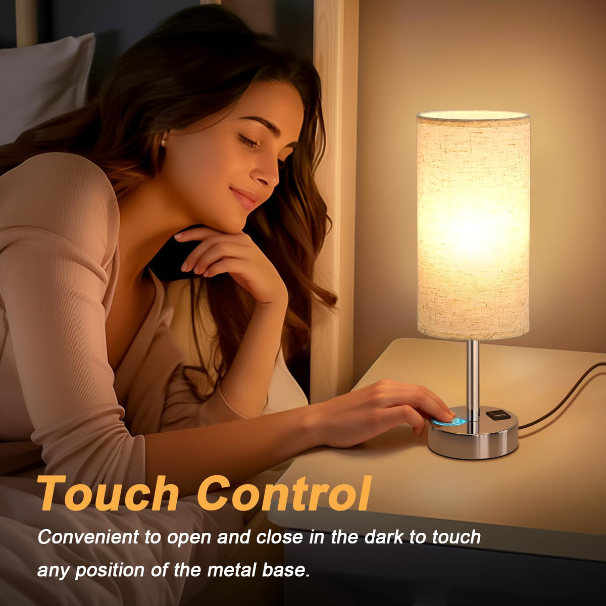 Dicoool lamp USB-A port for multiple devices