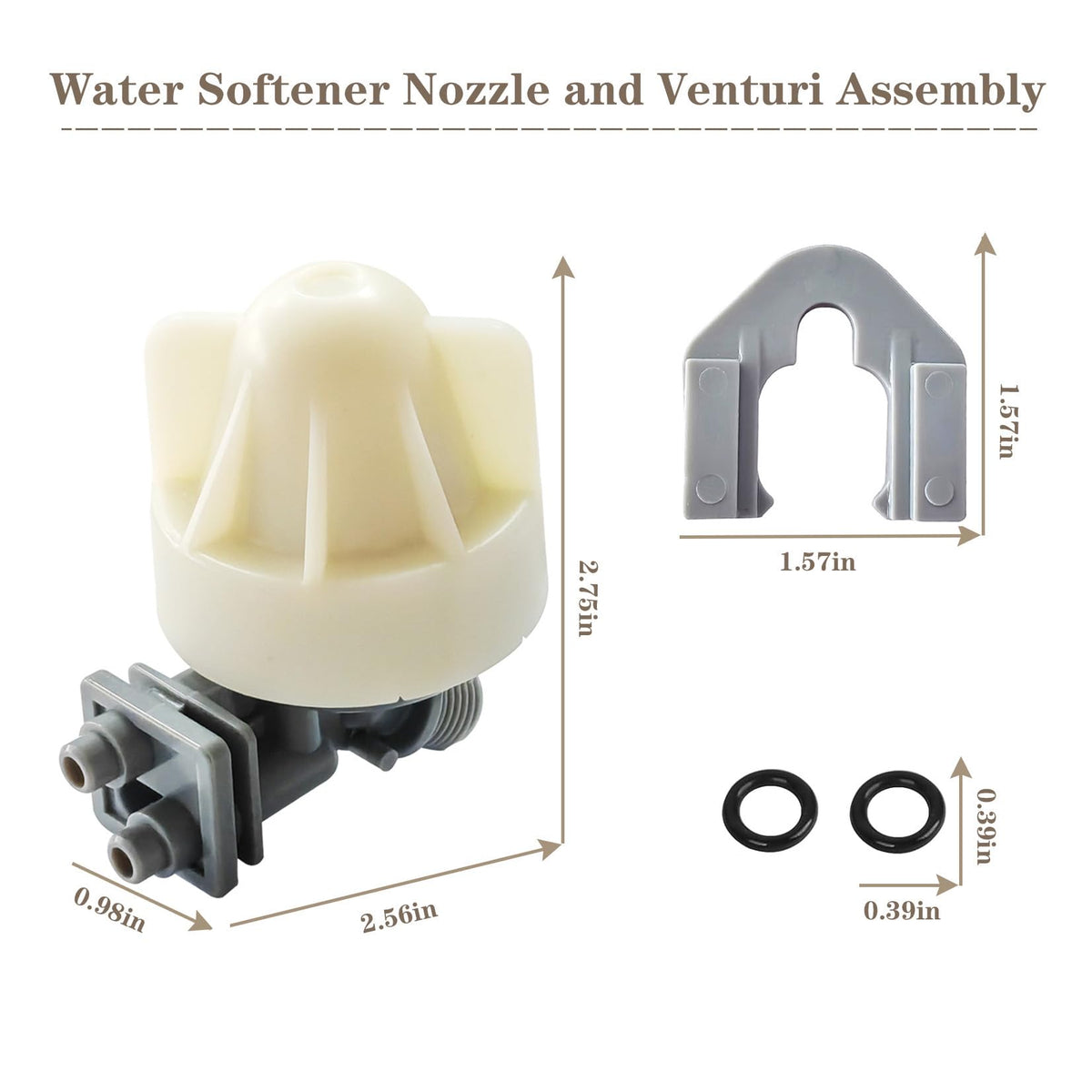 Dicsley assembly test demonstrates improved water flow and efficiency.