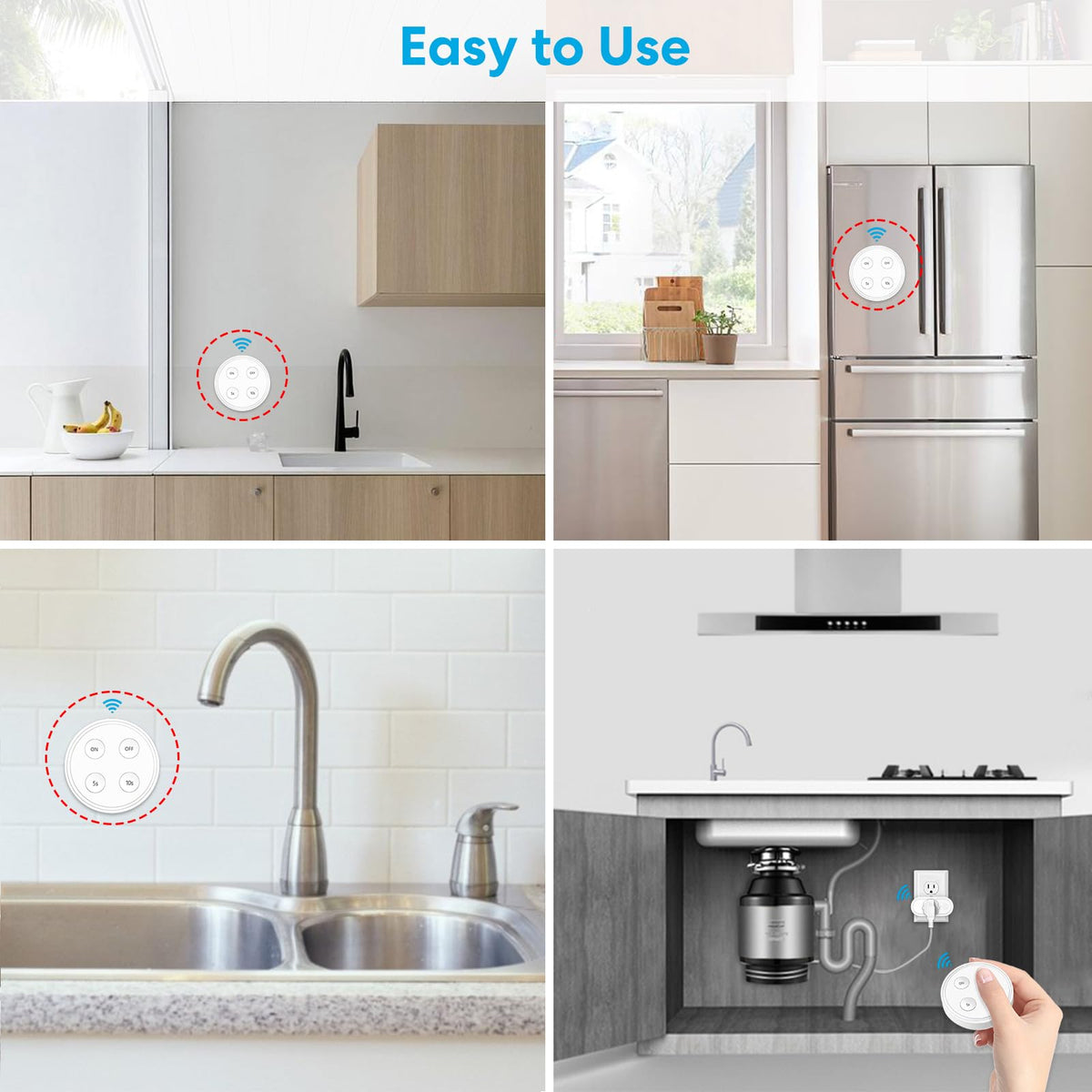 Didikit 10 second timer mode for extended safety with disposal operation