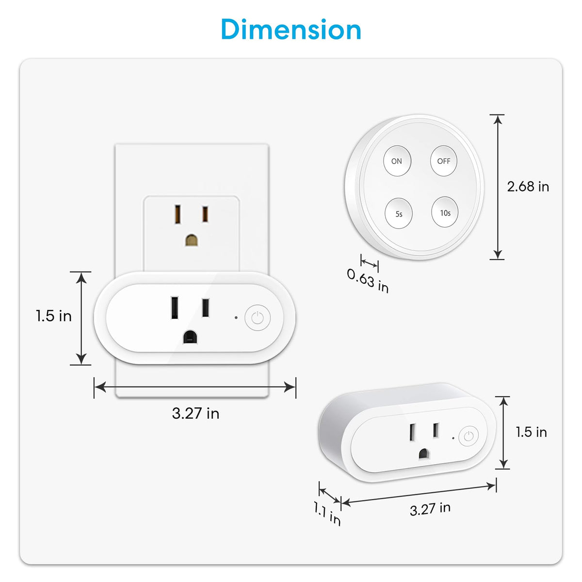 Didikit 1800W capacity for common garbage disposals with safe operation