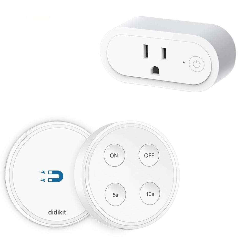 Didikit wall-mount wireless switch for garbage disposal offers convenient on/off control
