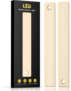 DiDiSky 2-pack under-cabinet lighting with motion sensor for hands-free tasks.