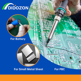 DIDOZON 63-37 solder wire compatible with zinc flake parts for repairs