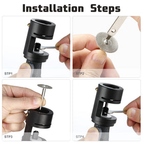 DIDUEMEN 8V sharpener offsets enabling customized electrode geometry