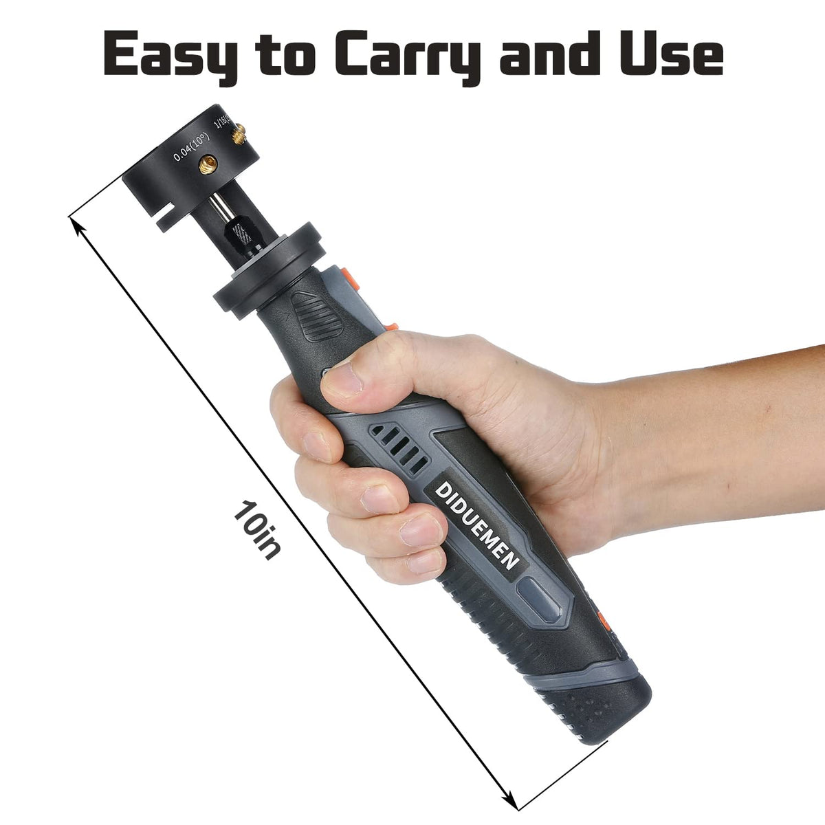 DIDUEMEN 8V portable cordless design ideal for on-site grinding