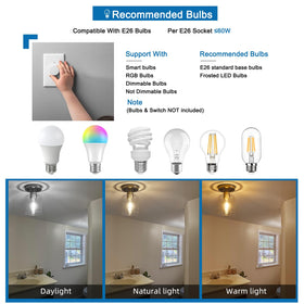 DIDUIO modern ceiling fixture ideal for bedrooms, kitchens, and foyers