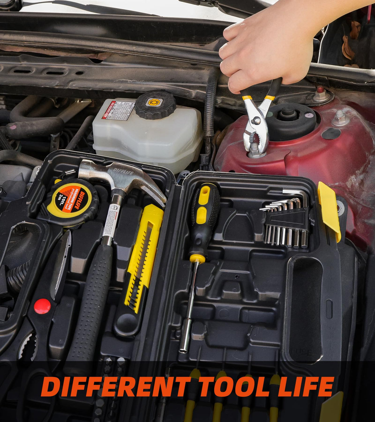 DIFFLIFE precision screwdriver and hex keys for small fittings