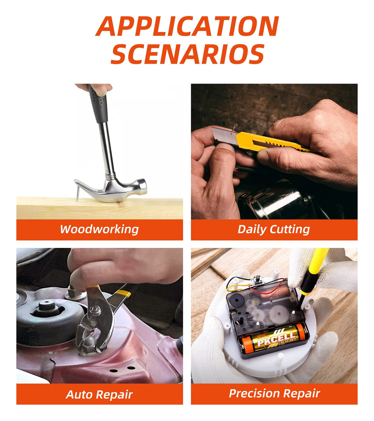 DIFFLIFE utility scissors prepared for cutting tasks