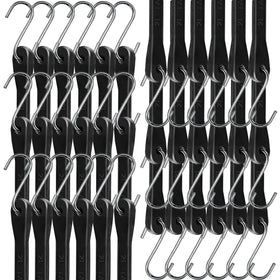 Digank 21-inch bungee cords pack ensures secure, adjustable tension for cargo.