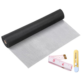 DIGDRAM window screen kit close-up showing nano fiber mesh with lightweight durability for DIY fitting.