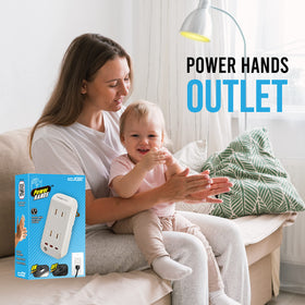 Power Hands clap-activated lighting for convenient room illumination by Digital Energy.