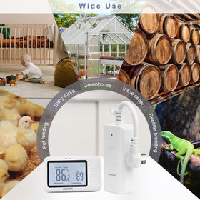 DIGITEN versatile use for ACs, fans, greenhouses, and pet habitats.