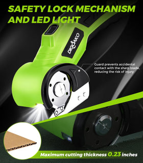 DIGOAKO Cutter slicing cardboard with ease for packaging and DIY tasks.