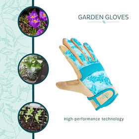 DIGZ thorn-proof gloves designed for heavy-duty tasks like weed pulling