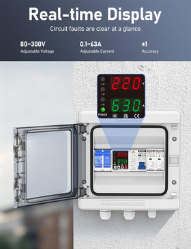 DIHOOL device limits voltage spikes to safe levels