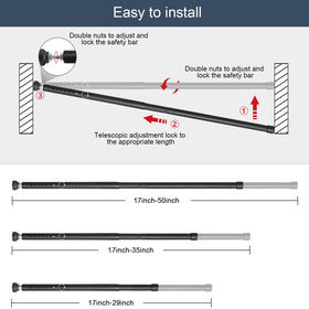 Simple three-step DIIG installation provides quick, drill-free setup.