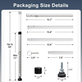 DIIG door bar supports up to 300 pounds for robust protection