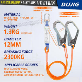DIJJIG alloy steel buckles for quick donning and a secure fit