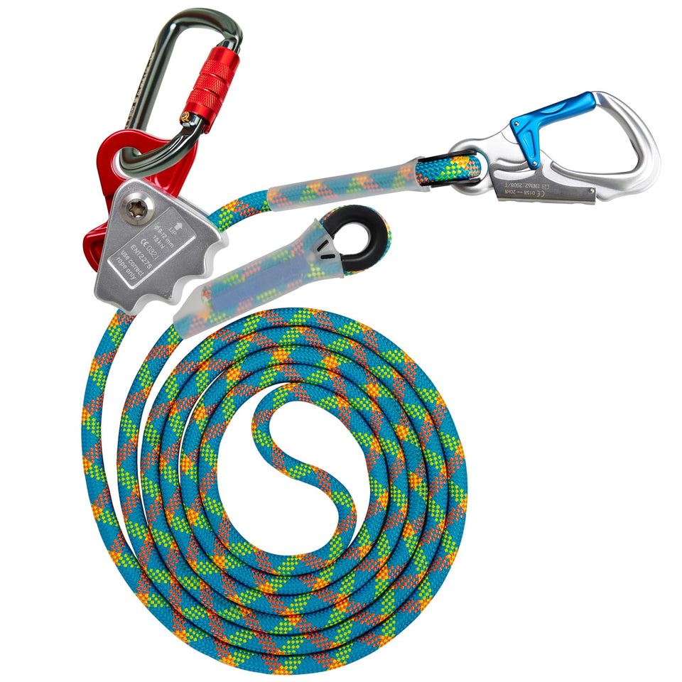 DIJJIG Flip Line Kit 11ft lanyard for quick secure attachment in arborist work