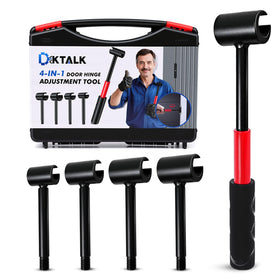 DikTalk 4-in-1 hinge tool with case for easy transport and organization.