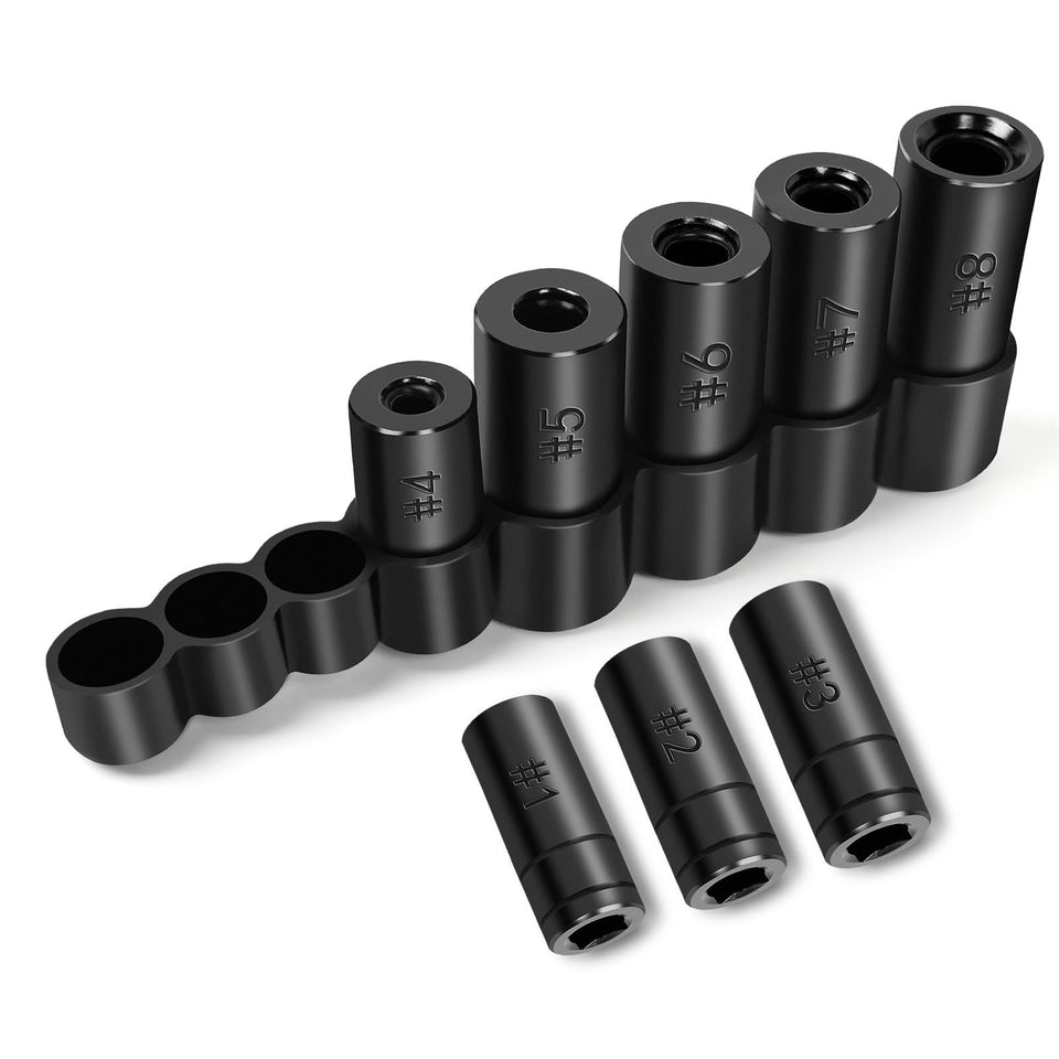 DikTalk 70500 tap socket set assembled for versatile maintenance tasks