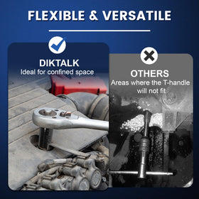 DikTalk 70500 square drive attachment enables easy installation
