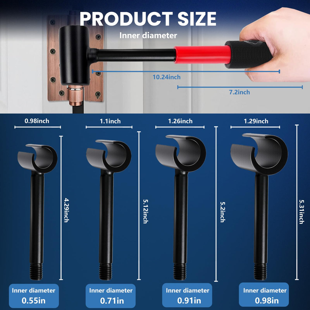 DikTalk 0.55-inch size for precise hinge adjustment.