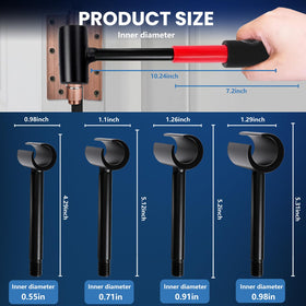 DikTalk 0.55-inch size for precise hinge adjustment.