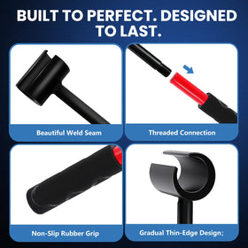 DikTalk 0.91-inch size broad hinge compatibility.